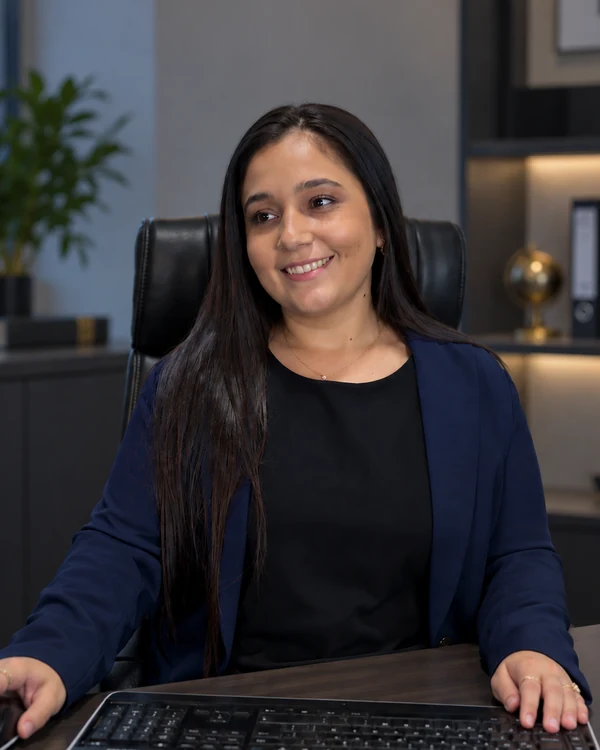 Nathaly Vidal, Asistente Ejecutiva del Departamento de Lesiones Personales de Melgar Law Firm